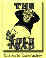 Toad Logo - Cartoon by Ernie Andrew